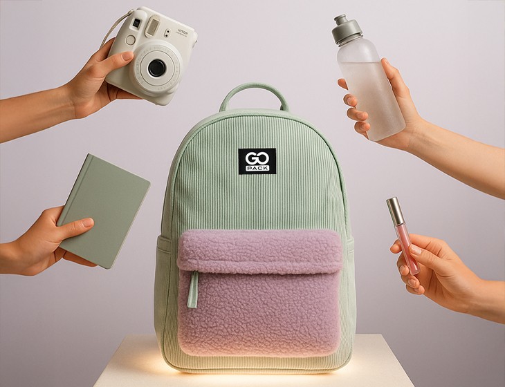 Рюкзаки GoPack для подорожей